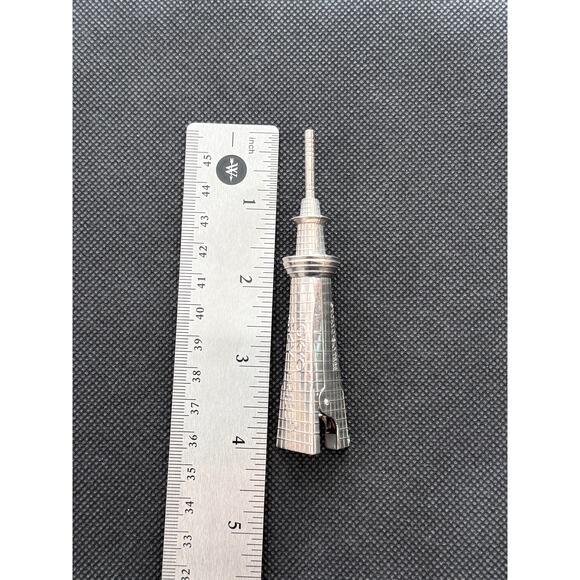 Silver Memo Clip, Note/Card Holder, Photo Stand, Tokyo Skytree Tower Desk Decor - Picture 10 of 10